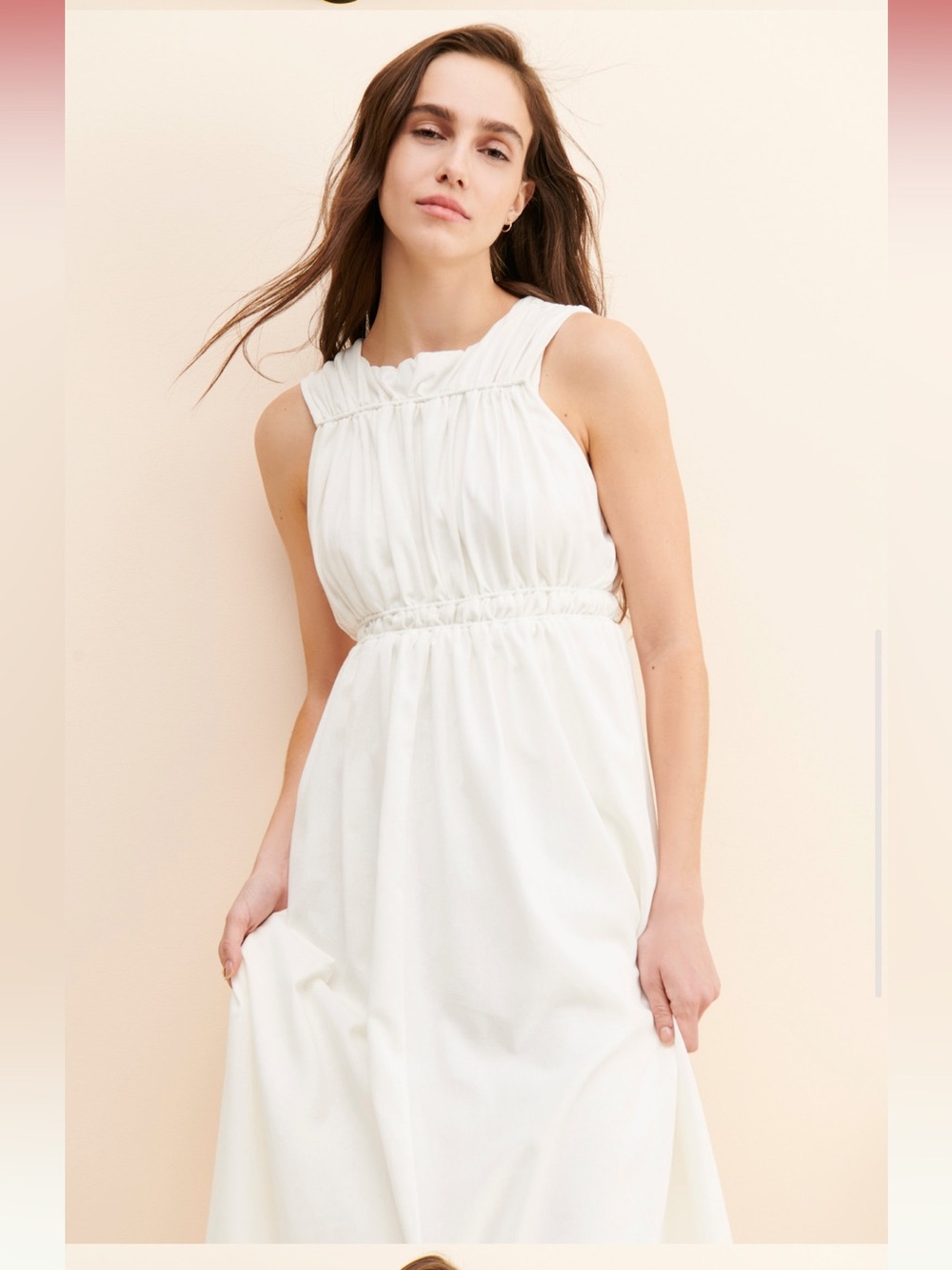 Girl and the Sun Willa midi dress | size large